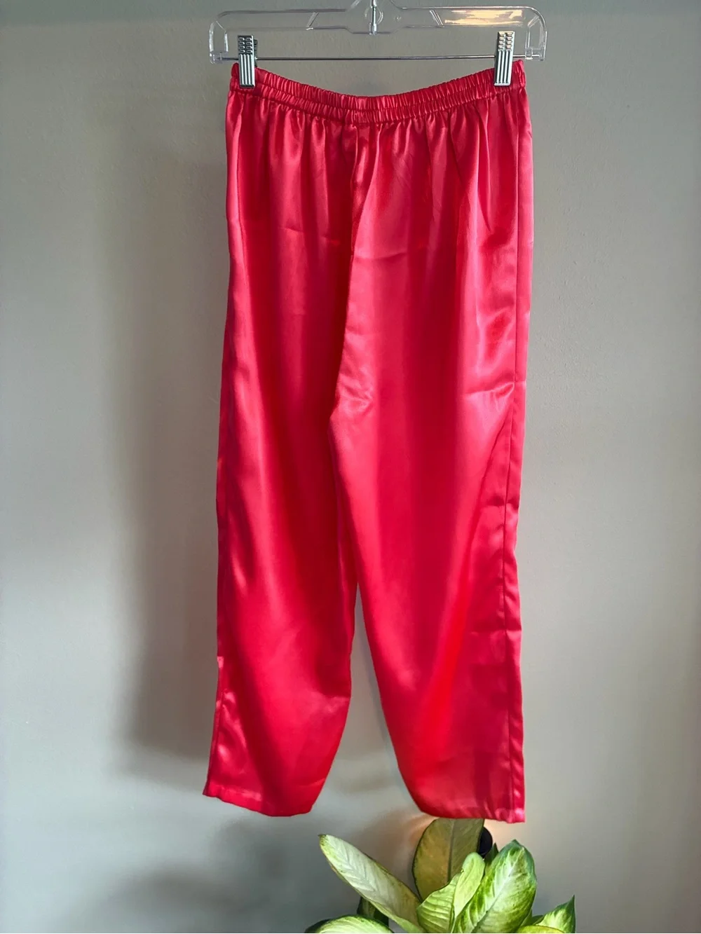 Stefanie Collection Satin Pajama Set – Women’s Small